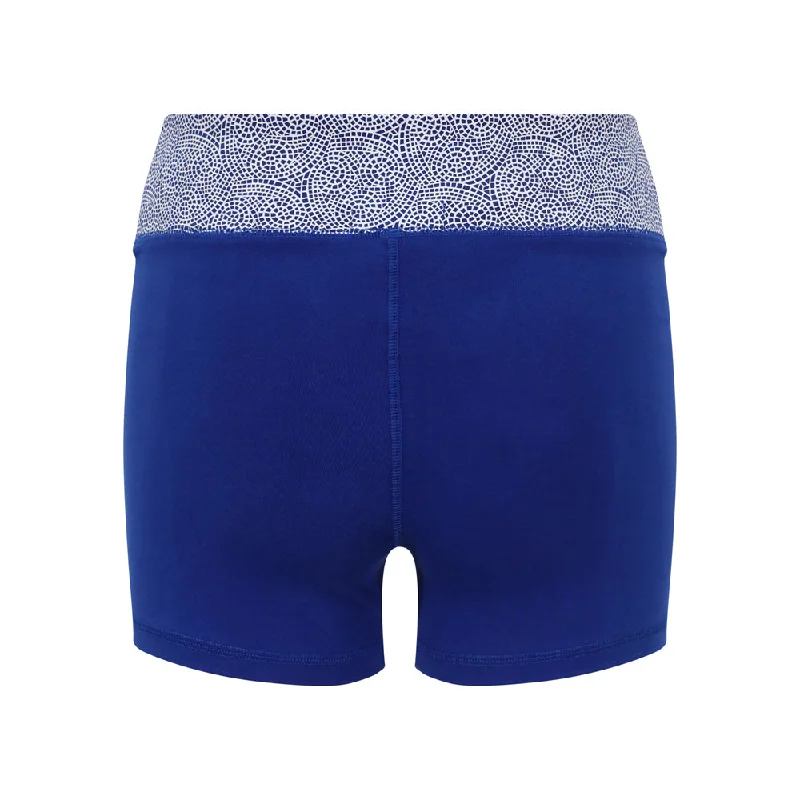 Cool Chakra Yoga Shorts Blue