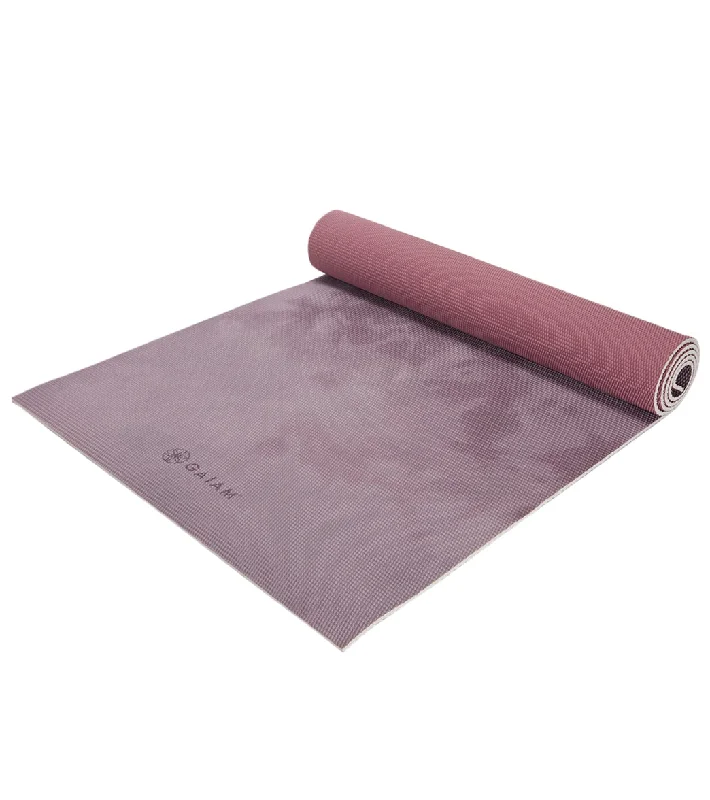 Gaiam 5mm Printed Yoga Mat Tie Dye Blush