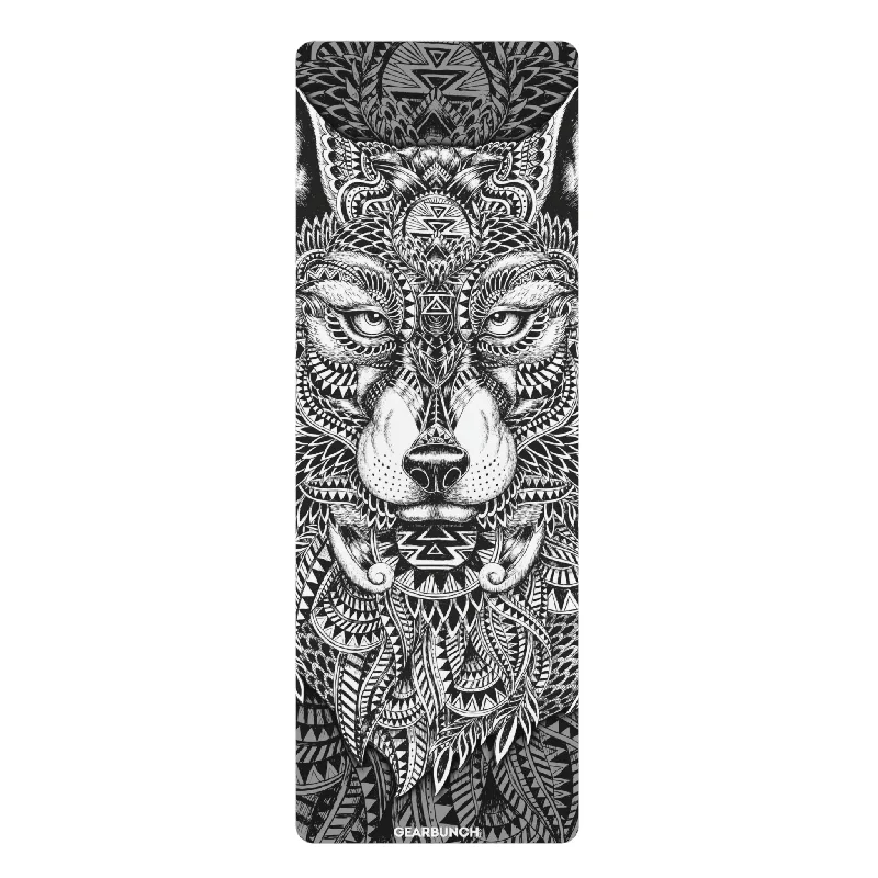 GearBunch Ornament Wolf Yoga Mat