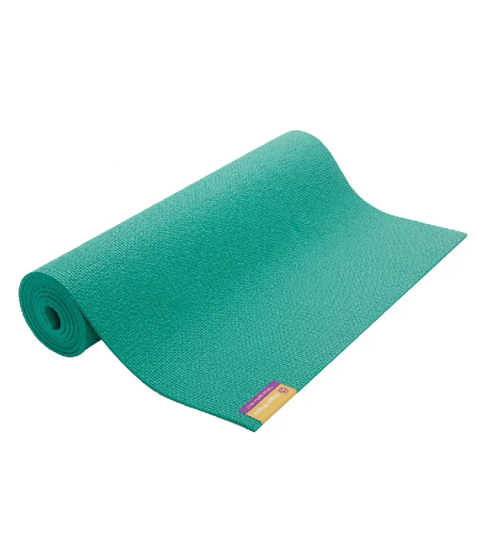 Hugger Mugger Tapas Ultra Thick Extra Long Yoga Mat 80"" 6mm Sea Green