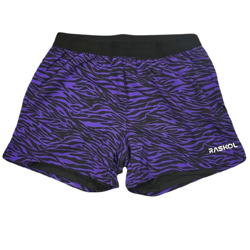 PURPLE ZEBRA Performance Shorts