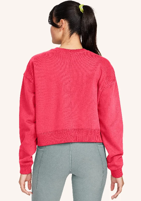 Soft French Terry Crop Pullover