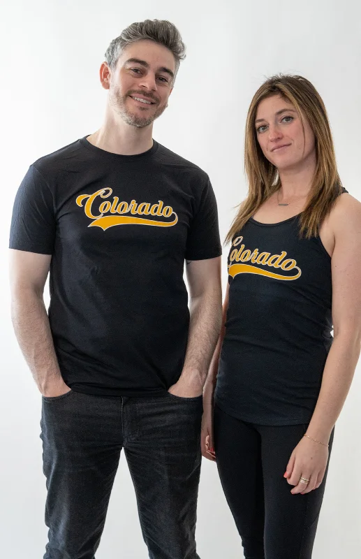 Colorado Baseball Text Unisex Tee