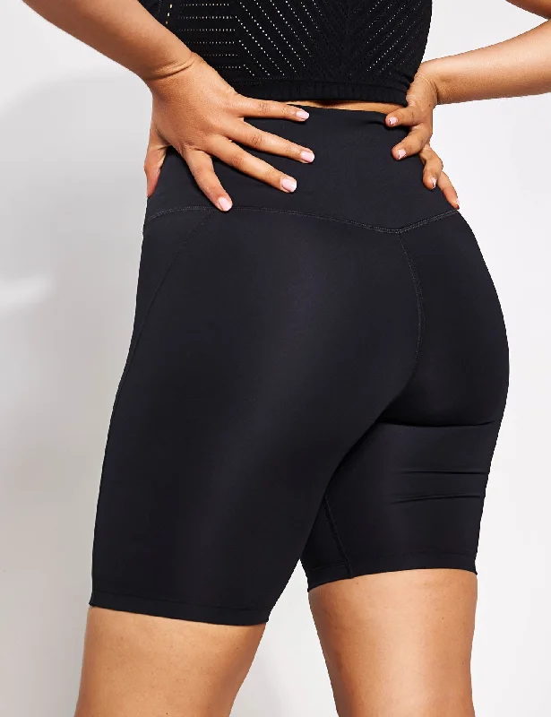 High Waisted Bike Short - Black