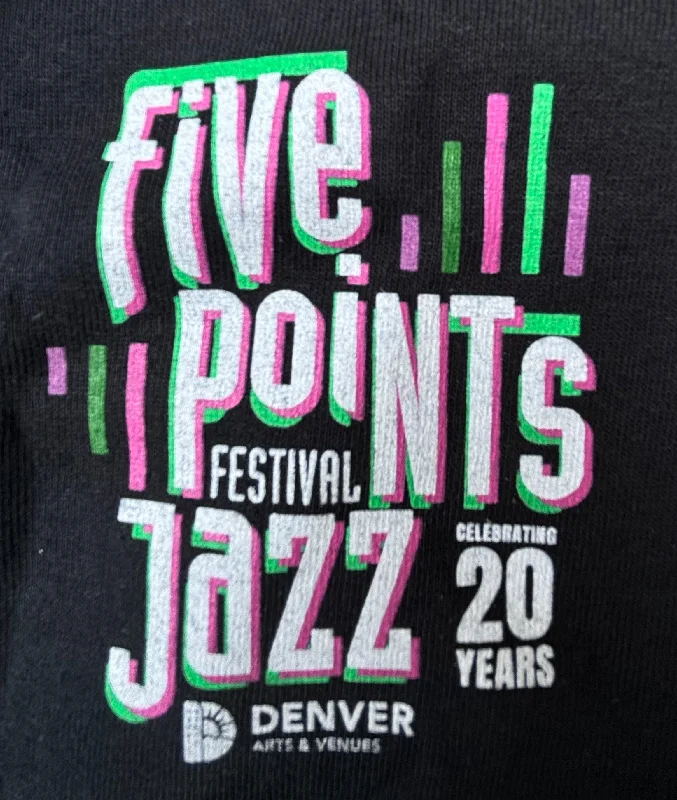 Official 2023 Denver Five Points Jazz Festival T-Shirt