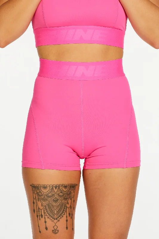 TRACK PANEL SHORT SHORT PINK