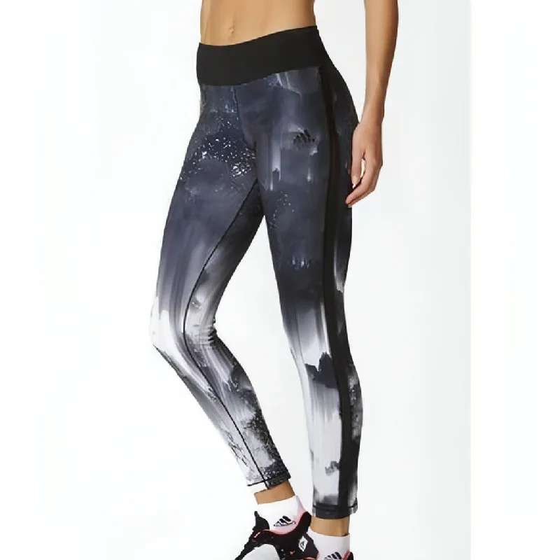 adidas Wow Drop 3 Womens Long Training Tights - Black