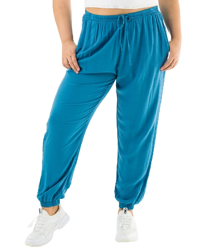 Buddha Pants Miami Joggers Blue Jay