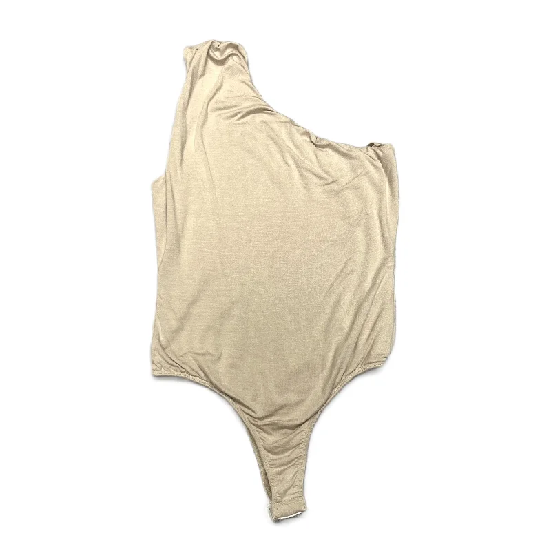 Cream Bodysuit By 21 Saints, Size: M