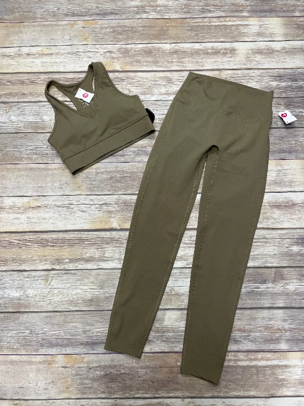 Green Athletic Pants 2pc Zenana Outfitters, Size M