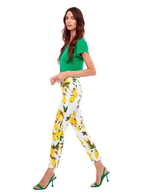 LEMONADE PETAL-SLIT SLIM PANT