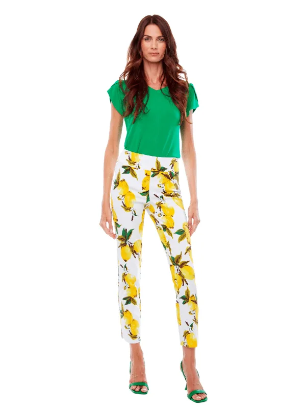 LEMONADE PETAL-SLIT SLIM PANT