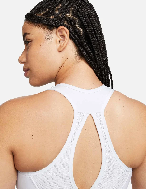 Swoosh High Support Bra - White/Black