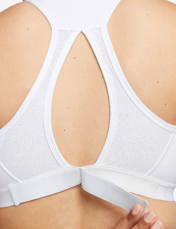 Swoosh High Support Bra - White/Black