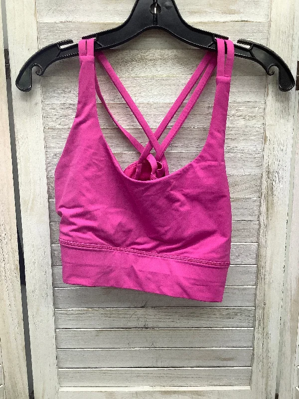 Pink Athletic Bra Lululemon, Size 12