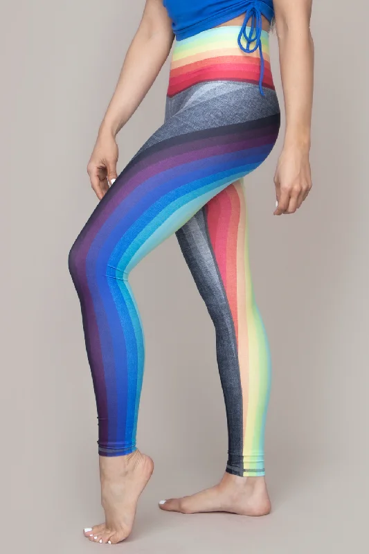 Rainbow AF Barefoot Legging