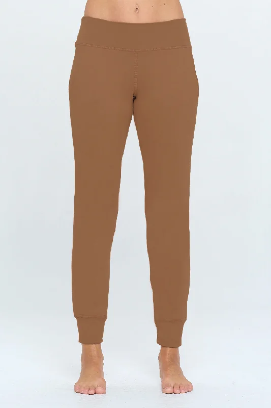 Rosy - Chestnut - Ultra Lightweight Joggers w Pockets