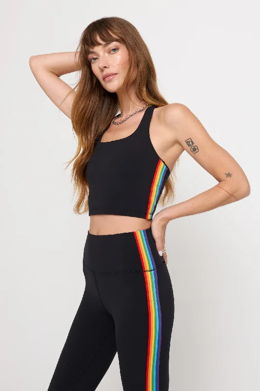 Rainbow Shakti Crop Tank