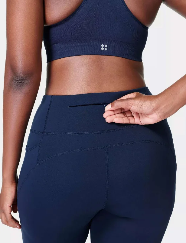 Power Gym Leggings - Navy Blue