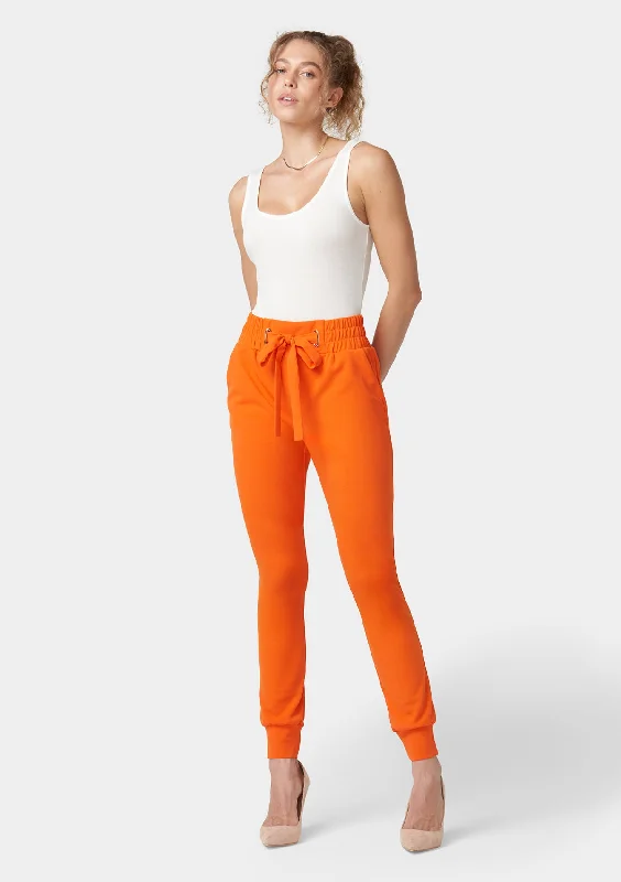 Tall Tianna Tie Waist Crepe Joggers