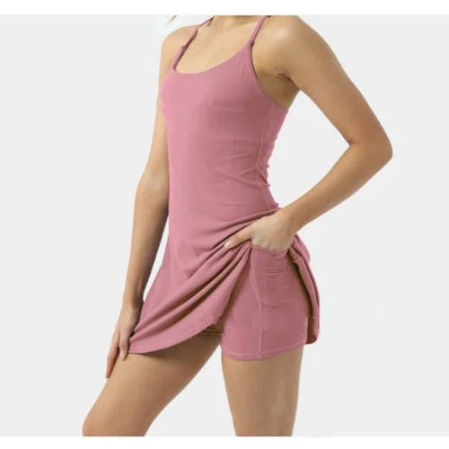 Women's Active Dress with Shorts