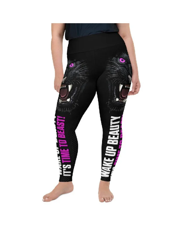 Time to Beast Plus Size Leggings