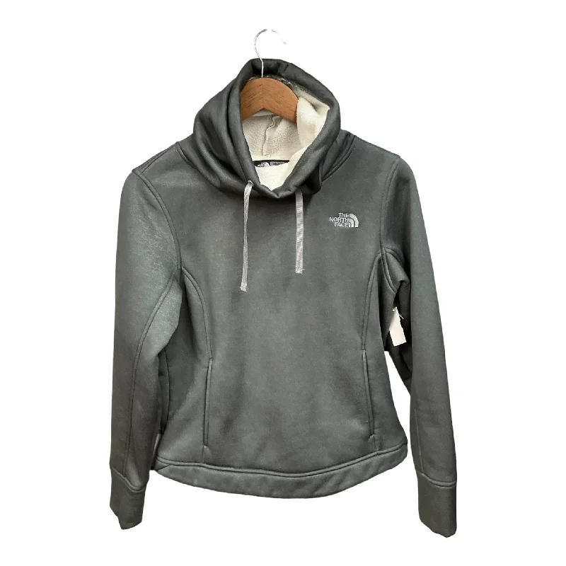 Athletic Jacket By The North Face In Grey, Size: M