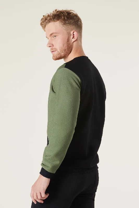 Men's Crewneck Sweatshirt - Eden Twist