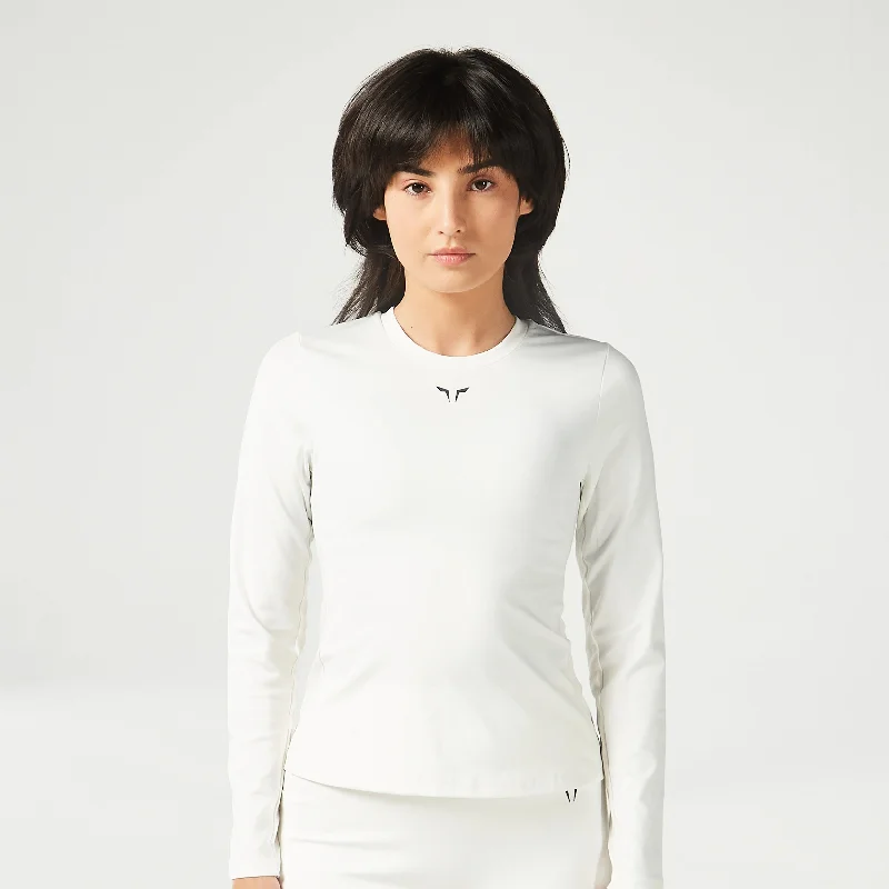 Body Fit Top - Pearl White