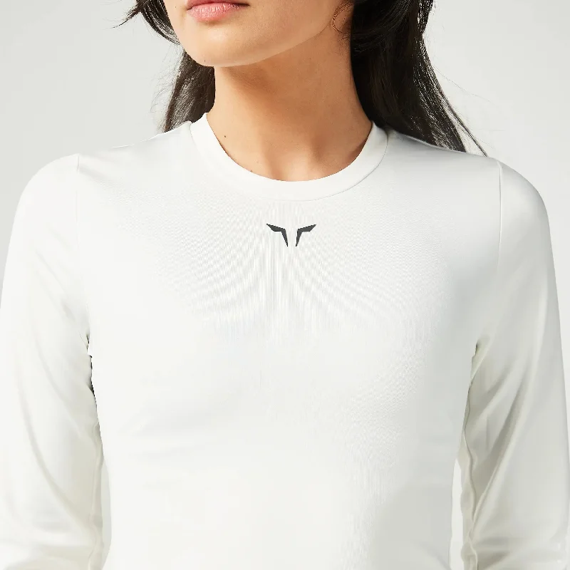 Body Fit Top - Pearl White