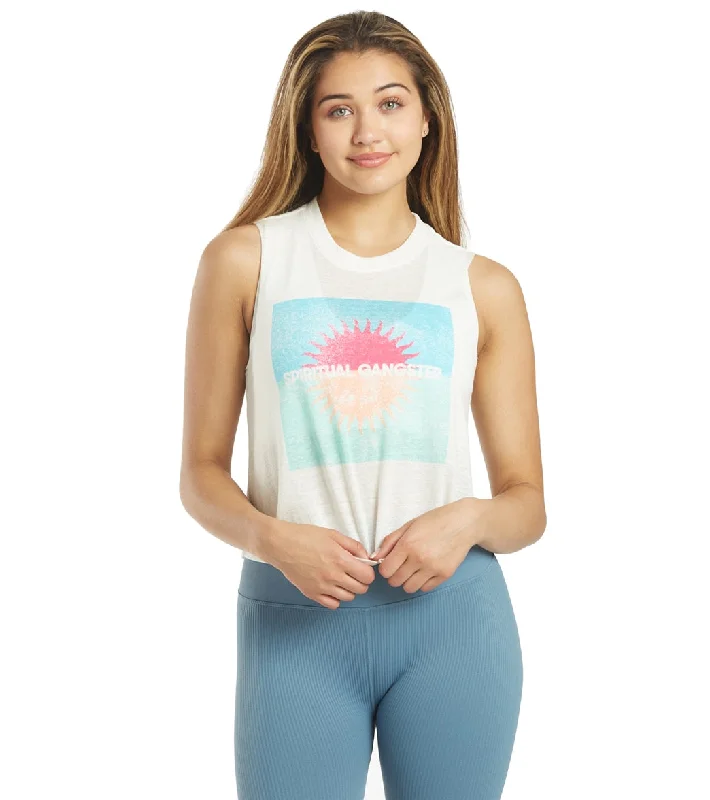 Spiritual Gangster Sun Crop Tank